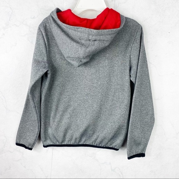 [Champion] Gray Quarter Zip Hoodie - Picture 3 of 3